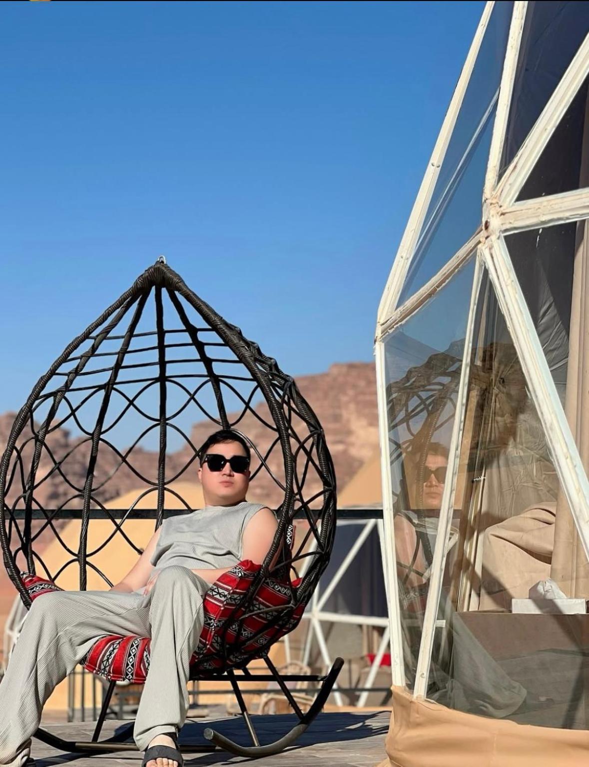 Rum Warm Bubble Camp Wadi Rum Exterior foto