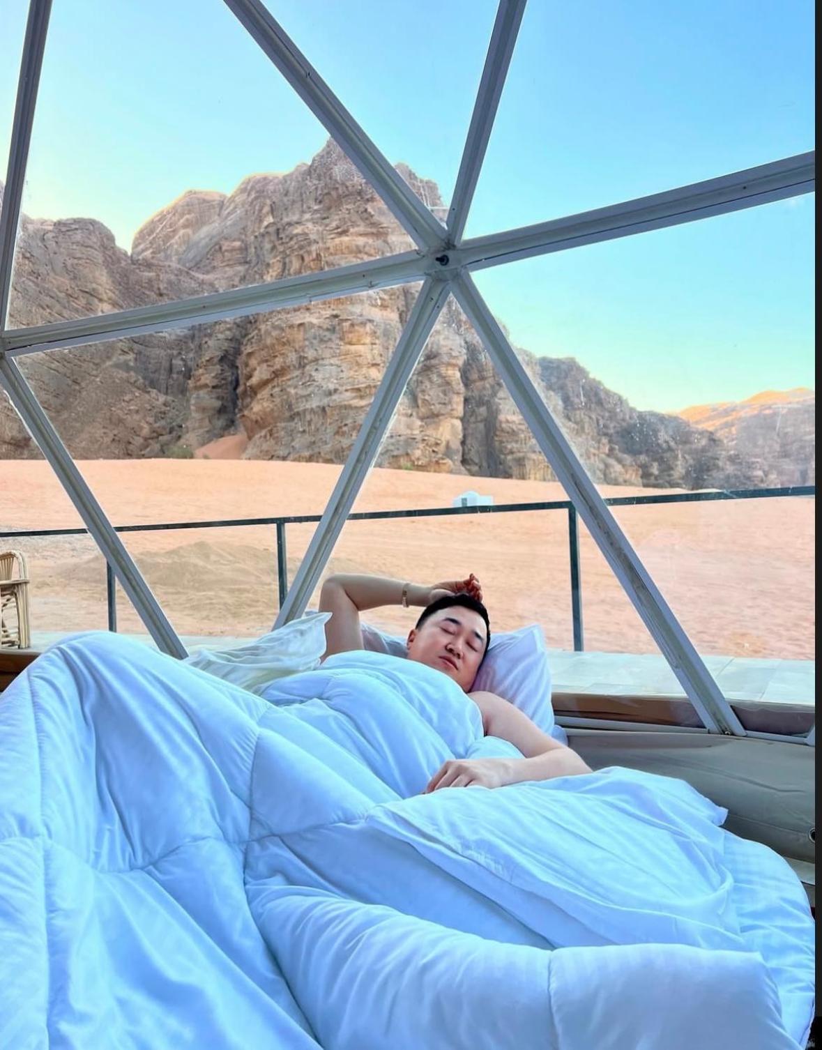 Rum Warm Bubble Camp Wadi Rum Exterior foto